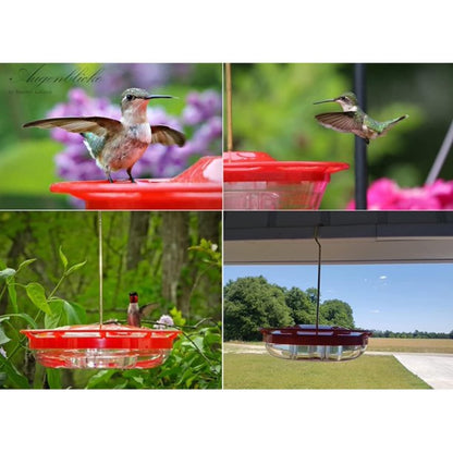 Sevenlady Hummingbird Feeder for Outdoors Hanging, Wild Birds Feeders, 2 Pack, Leak-Proof, Easy to Clean and Refill